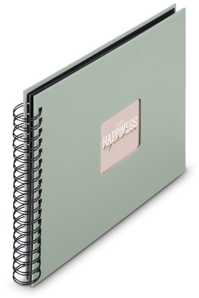 Hama Spiraal fotoalbum - Fine Art - 28x24 - 50 pagina's - Salie