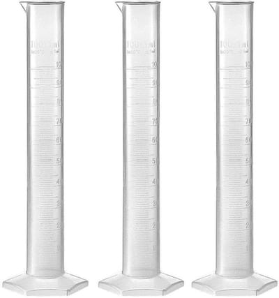 Allecto - Plastic Gegradeerde Cilinder - 100ml - Nauwkeurige