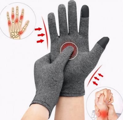 Thermische Winterhandschoenen Maat M met Touchscreen & Magnetische Therapie - Winddichte Warme Handschoenen voor Artritis, Reuma, Koude Handen en Pijnverlichting - Geschikt voor Mannen en Vrouwen