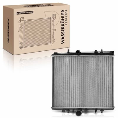 Frankberg 1x radiator waterkoeler motorkoeler voor Citroën Fiat