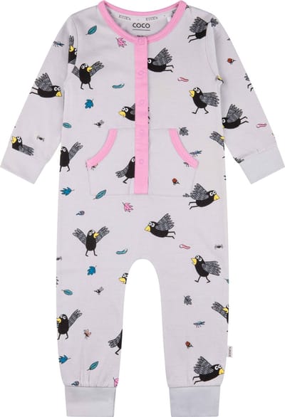 KUUK'n- Coco- onesie pyjama meisjes, pink, 74/80