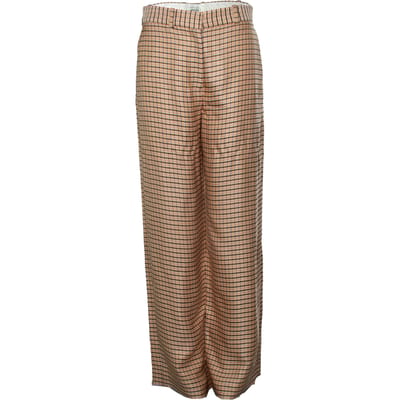 Lanvin, geruite pantalon