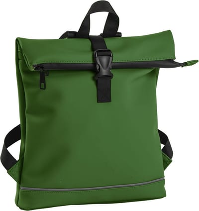 Daniel Ray Jefferson Rolltop Laptop Rugzak Waterproof - Appelgroen