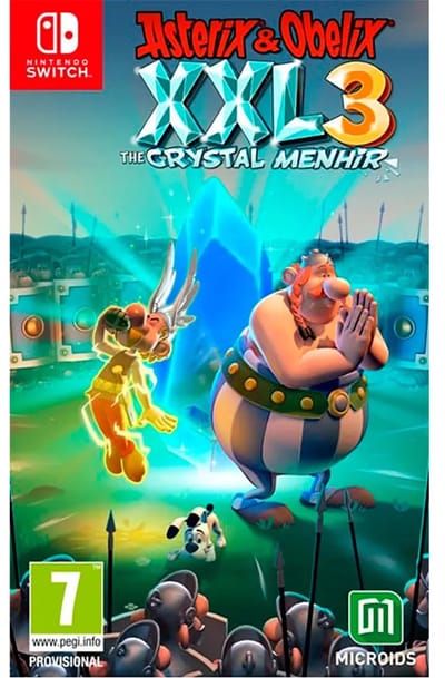 Asterix & Obelix XXL 3: The Crystal Menhir (Code in a Box) - Nintendo Switch - Platformgame