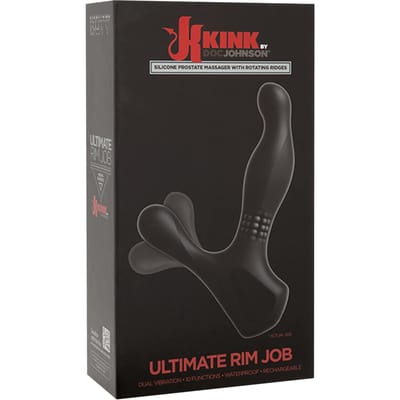 Silicone Prostate Massager With Rotating Edges