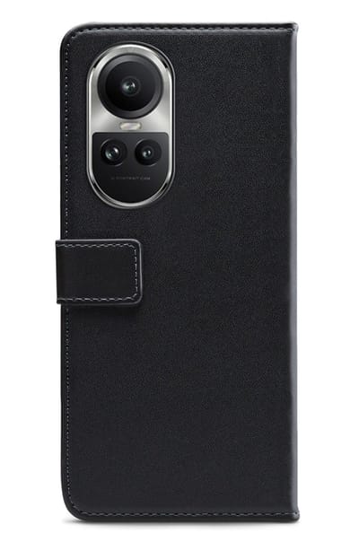 Mobilize Telefoonhoesje geschikt voor OPPO Reno 10 Pro Hoesje | Mobilize Classic Gelly Wallet Bookcase Portemonnee | Pasjeshouder voor 2 Pasjes | Telefoonhoesje voor Pinpas / OV Kaart / Rijbewijs - Zwart