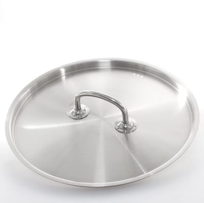 Pan Deksel - Universeel Deksel - Koken en Bakken - Met Stoomgat - Ø 32cm - Zilver