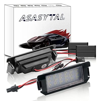 LED Achterkentekenlampen voor Hyundai en Kia - Superhelder Wit, Canbus Compatibel, 2 lampen