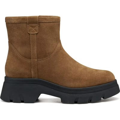 Geox Pluette Booties Met Hak Bruin EU 36 Vrouw