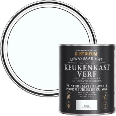 Rust-Oleum Lichtblauw Afwasbaar Mat Keukenkastverf - Ijskap 750ml