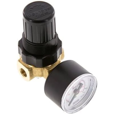 Drukregelaar G1/8'' 330l/min 0.2-6.0bar/3-87psi Standaard 0