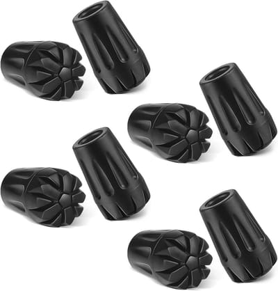 8 Stuks Vervangende Rubber Doppen voor Nordic Walkingstokken
