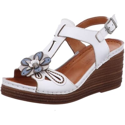 Sandalen met sleehak Gemini -