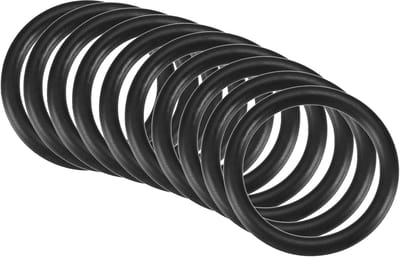 10 stuks nitrilrubber O-ring rubberen ringen afdichting 28 mm x 22 mm x 3 mm voor kraan loodgieter reparatie afdichting, zwart