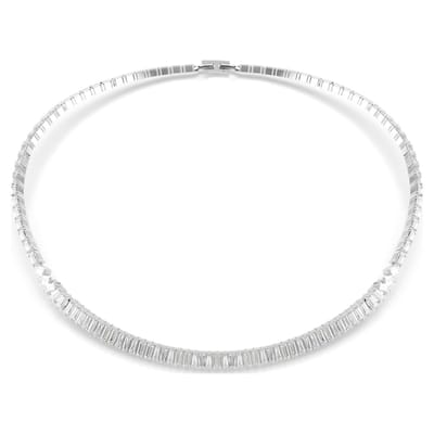 Swarovski Matrix ketting 5727111 | ketting dames wit, Swarovski sieraden, tijdloze elegante stijl, stralende sluiting
