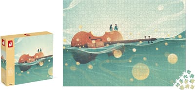 Janod - Kidult puzzel - De reizende viool - 1000 Stukjes