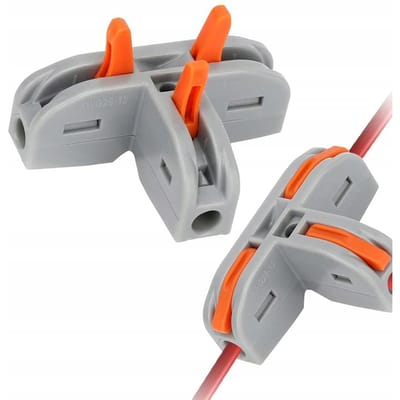 Rosfix Snelkoppeling Elektrisch T11 - T-Stuk 3-Polig 400 V 32 A - 0,08–4,0 Mm² Gereedschapsloze