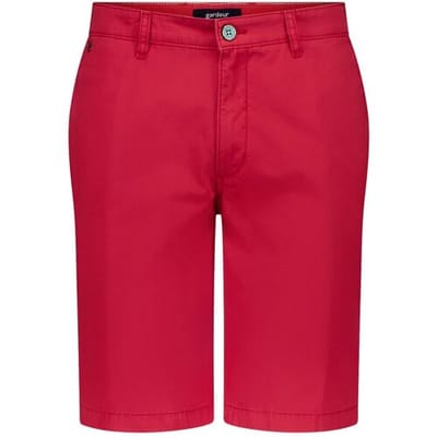 Gardeur Bermuda Jasper Resort Chic Rood / male