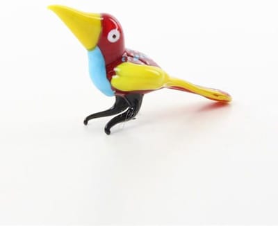 AL - Vogel - Miniatuur Glas - 6.2 cm Hoogte