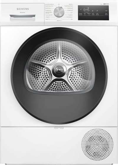 Siemens WT45H20ONL - iQ300 - Wasdroger - Warmtepompdroger - 8 kg - Zeer stil - Uitstekende droogresultaten met autoDry - Outdoor-programma: veilig drogen van waterafstotende kleding en buitenkleding