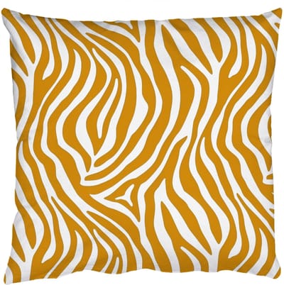 Sierkussens - Kussentjes Woonkamer - 50x50 cm - Zebra - Klassiek - Oker - Geel