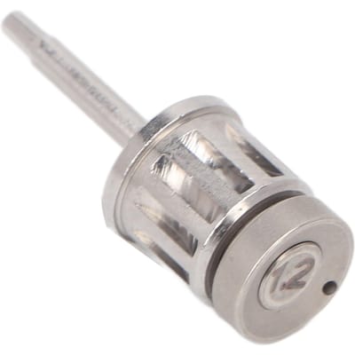 Tournevis pour Implants Dentaires Portable Robuste Acier Inoxydable Tournevis à Implants pour Laboratoire Dentaire 20mm 0.79in white