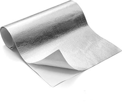 Thermisch hitteschild voor auto's - reflecterend aluminium isolatie en zelfklevende warmtedeken 100 x 200 cm