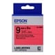 Epson LK-3RBP tape zwart op pastel rood 9mm (origineel)