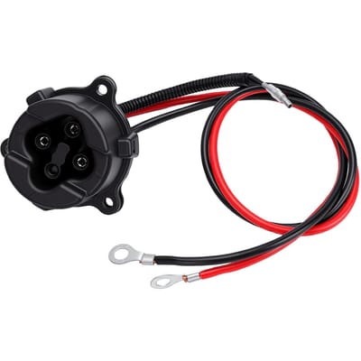 Golfkar 48V DC Oplader Stekker Powerwise Contactdoos Vervanging voor G29 Drive YDRE Elektrisch 2011 2017 JW2 H6181 00 00 black