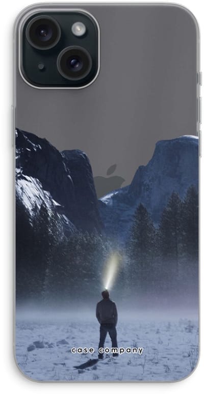 Case Company® - Hoesje geschikt voor iPhone 15 Plus hoesje - Wanderlust - Soft Cover Telefoonhoesje - Bescherming aan alle Kanten en Schermrand