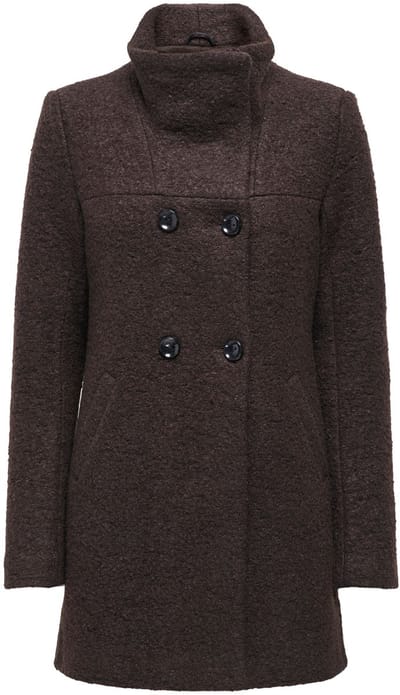 ONLY - ONLNEWSOPHIA WOOL COAT OTW CC - Dames - Gewatteerde jassen
