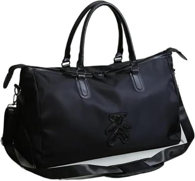 Reistas Dames - Sporttas Weekendtas - Reizen en Sport - Inclusief Schoenenvak - One Size - Zwart