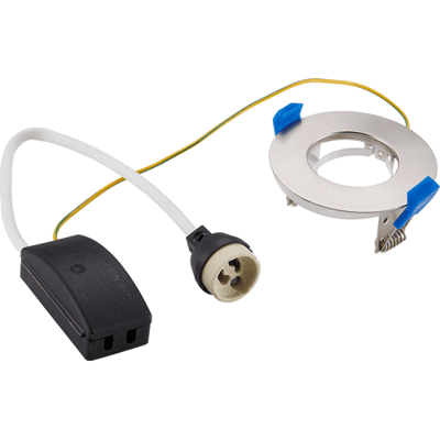 HOFTRONIC Bari LED Inbouwspot - Diameter 85mm - GU10 Fitting - inbouwarmatuur - Rond - IP65 voor badkamer. binnen en buiten - RVS