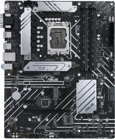 ASUS PRIME B660-PLUS D4 Moederbord - Intel B660 - Intel LGA1700 - DDR4 RAM - ATX