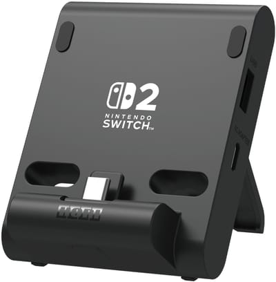 Hori Nintendo Switch 2 Standaard - Dual USB Playstand - Zwart