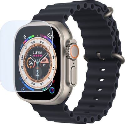 Screenprotector Geschikt voor Apple Watch Ultra 2 Screenprotector Glas Gehard Screen Cover - Screen Protector Geschikt voor Apple Watch Ultra 2 (49 mm) Screenprotector Tempered Glass