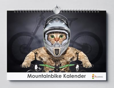 Fietskalender | Verjaardagskalender 35x24 cm | Verjaardagskalender Volwassenen