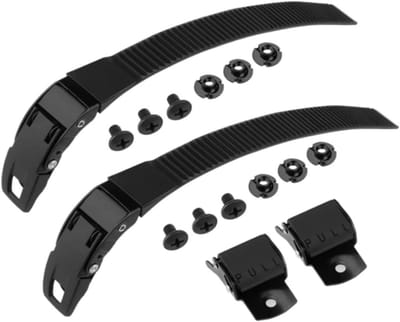 Rolschaatsen Gesp - Schoen Riem - Skeeler Reparatie - Universele Gesp - 2 Stuks - Zwart