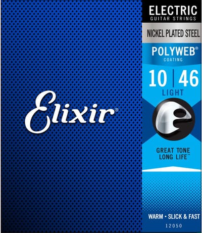 Elixir 12050 Polyweb Snaren voor Elektrische Gitaar (10-46)