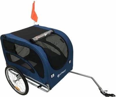 Hondenfietskar Starline Original XL - Blauw - Opvouwbaar - Hondenaanhanger - Fietskar Voor Honden tot 40 KG