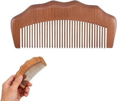 Geboortekam van hout, wilgenkam voor toekomstige moeders, geschenkideeën voor babyshower, 12,5 × 5,5 cm, essentieel voor geboorte en verzorging