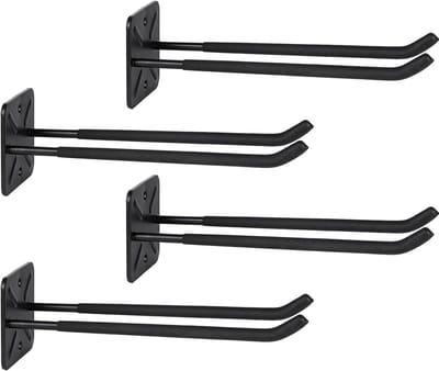 Thijox - Robuuste Grote Garagehaken, Wandhouder voor Gereedschap, Organizer, Bandenrek, Ladderhaken, Wielhouder, Ideaal voor Garage, Tuin en Klusproje