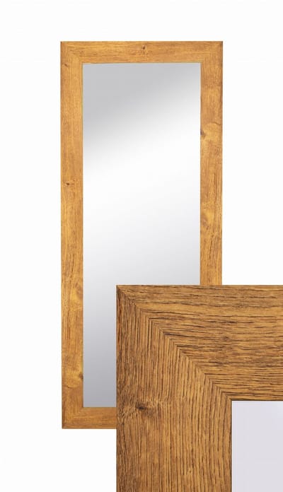 BD ART Waterford Oak - Wandspiegel - 120x50 cm - Olie Eiken - MDF