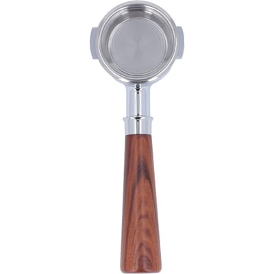 58mm Koffie Portafilter Aluminiumlegering 2 Oren Bodemloze Portafilter Handvat met Enkele Laag Type A1 Red Acid Branch