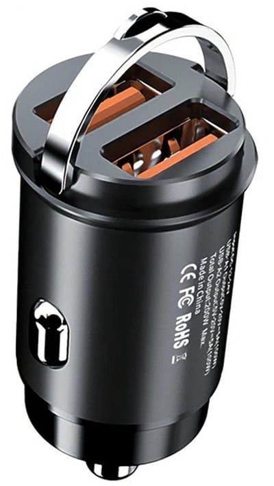 DrPhone UltraCompact - 200W Snelle Autolader - 2x USB - 20V 5A - Universele Oplader voor Telefoon, Tablet en Laptop