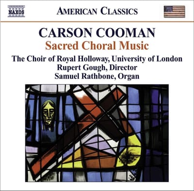 Samuel Rathbone, The Choir Of The Royal Holloway, Rupert Gough - Cooman: Sacred Choral Music (CD)