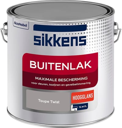 Sikkens - Buitenlak Hoogglans - Taupe Twist - Mengverf - 2,5 L
