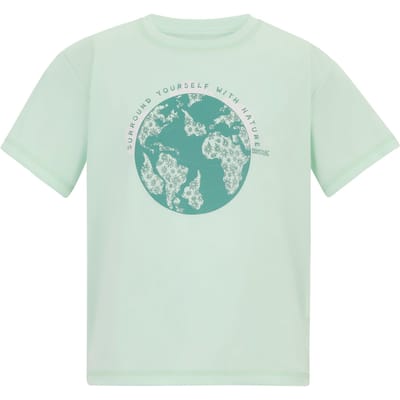 Regatta Kinderen/Kinderen Aria Wereldbol T-Shirt (Oceaannevel)