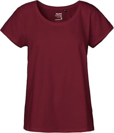 Neutral Ladies´ Loose Fit T-Shirt NE81003 - Bordeaux - XXL