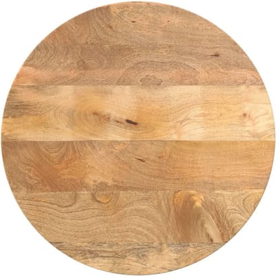 Rond Tafelblad Massief Mangohout Ø 50 cm - Perfect voor DIY of Vervanging